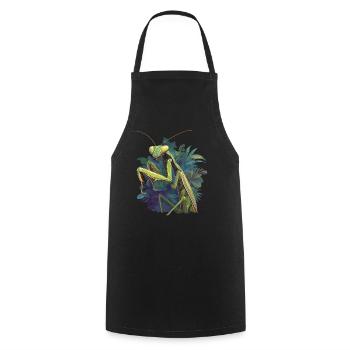 Mantes religieuses Mantes religieuses - Tablier de cuisine - noir - Devant - AI Model Male 185 dark (185cm)