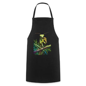 Mantes religieuses Mantes religieuses - Tablier de cuisine - noir - Devant - AI Model Male 185 dark (185cm)