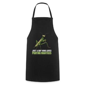 Mantes religieuses Mantes religieuses - Tablier de cuisine - noir - Devant - AI Model Male 185 dark (185cm)