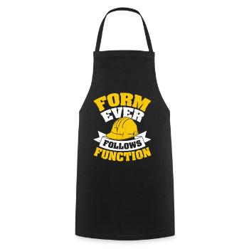 Architect - Cooking Apron - black - Front - AI Model Male 185 dark (185cm)