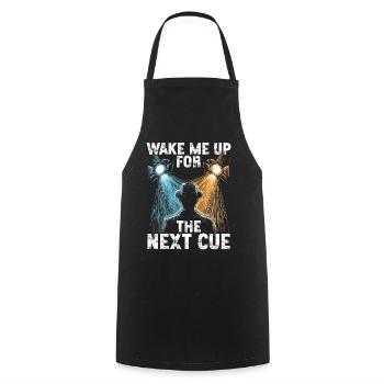 Lighting technician Lighting technician Lighting technology - Cooking Apron - black - Front - AI Model Male 185 dark (185cm)