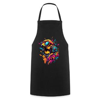 Falcon Kestrel Falcon Hunting Peregrine Falcon Cute Falcon - Cooking Apron - black - Front - AI Model Male 185 dark (185cm)