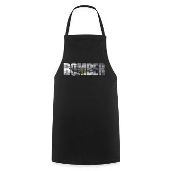 Bomber SBD Dauntless - Cooking Apron - black - Front - AI Model Male 185 dark (185cm)