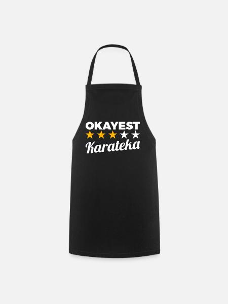 Durchschnittlicher Karateka - Kochschürze - Schwarz