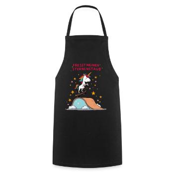 Planche à roulettes Licorne - Tablier de cuisine - noir - Devant - AI Model Male 185 dark (185cm)