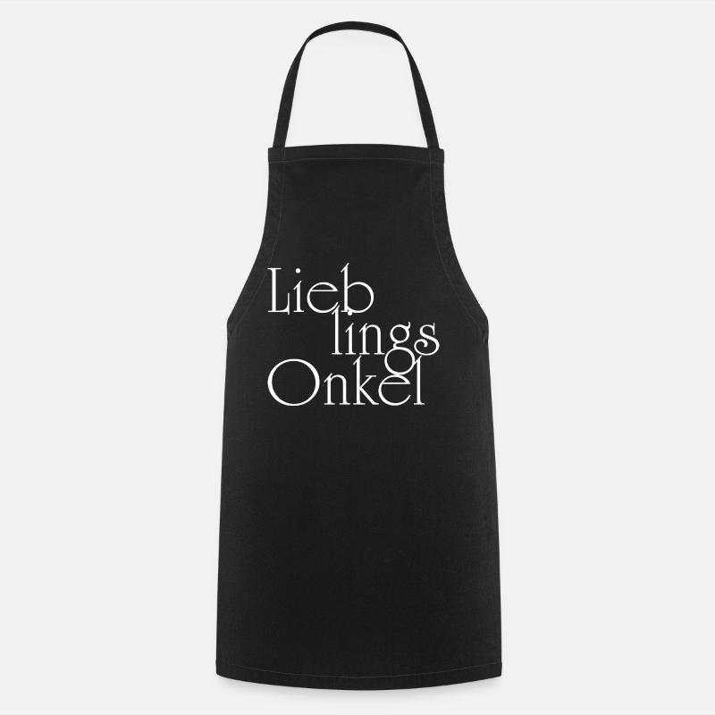 Favorite Uncle - Uncle - Cooking Apron - black