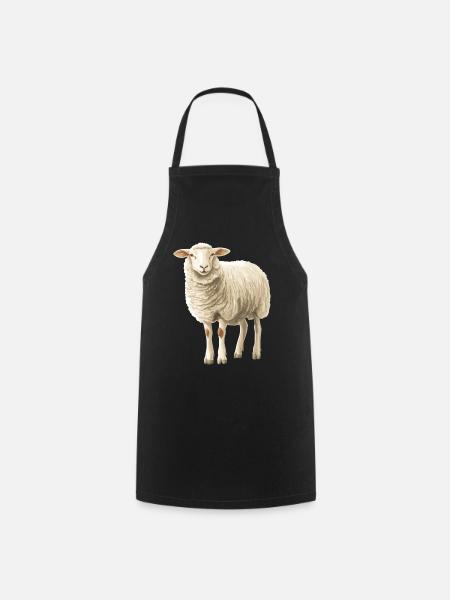 Mouton Mouton - Tablier de cuisine - noir
