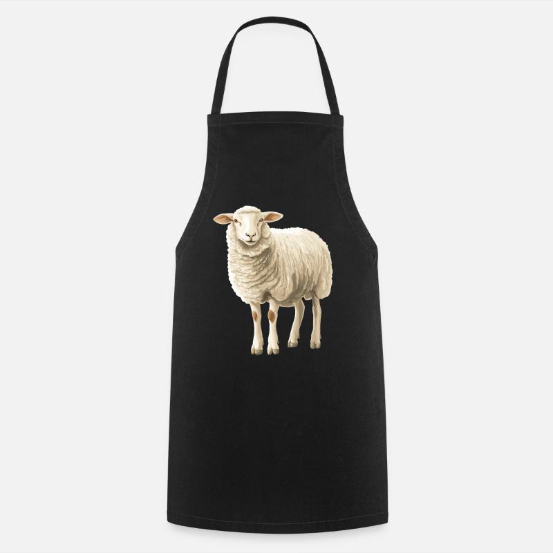 Mouton Mouton - Tablier de cuisine - noir