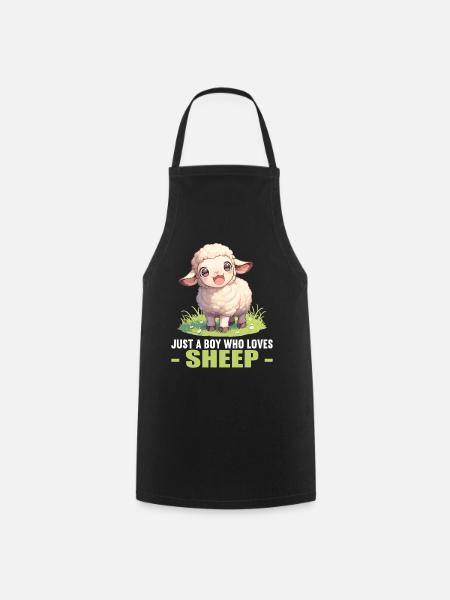 Mouton Mouton - Tablier de cuisine - noir