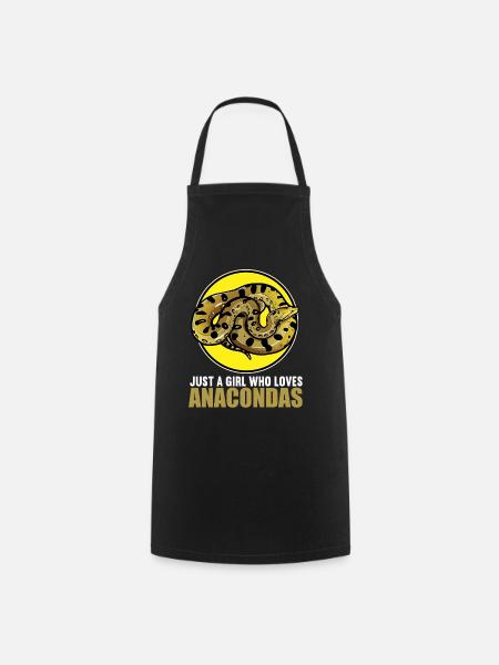 Anakondas Anakonda - Kochschürze - Schwarz