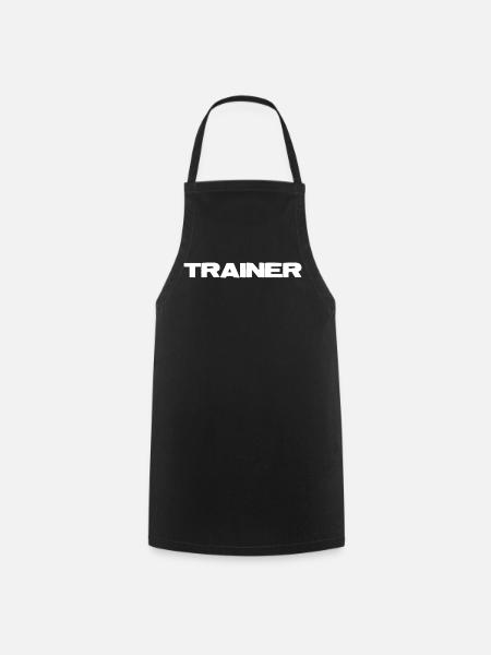 Trainer Power - Kochschürze - Schwarz