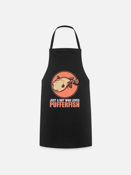 Kugelfische Kugelfisch - Kochschürze - Schwarz