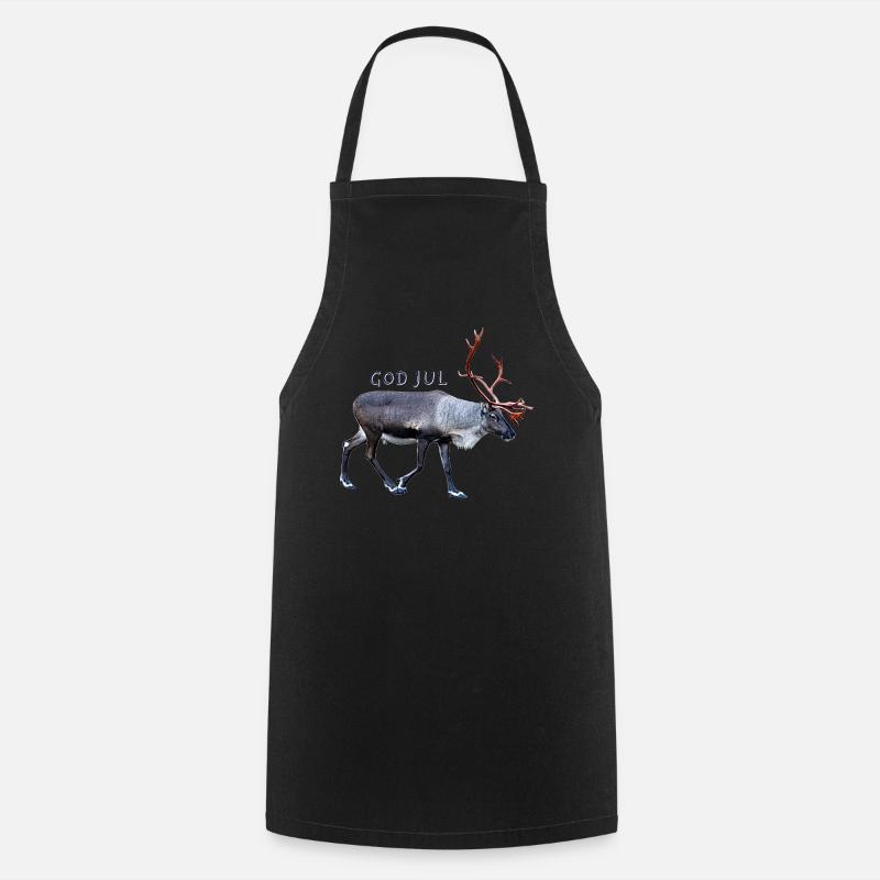 Merry Christmas - Cooking Apron - black