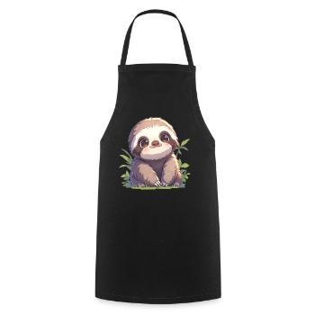 Paresseux Paresseux - Tablier de cuisine - noir - Devant - AI Model Male 185 dark (185cm)