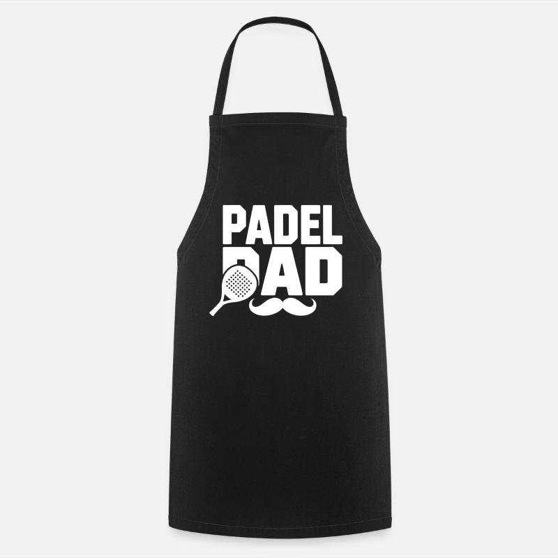 Padel Dad - Tablier de cuisine - noir