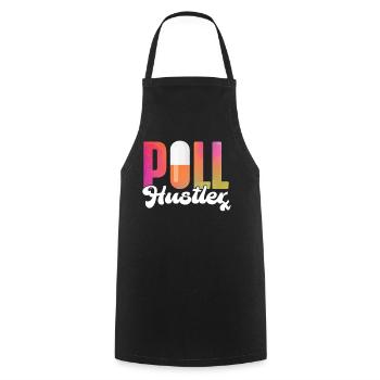 Pharmacy Tech Technician - Cooking Apron - black - Front - AI Model Male 185 dark (185cm)