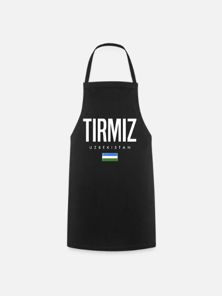 Tirmiz Usbekistan - Kochschürze - Schwarz