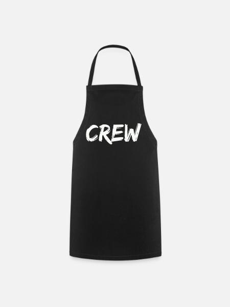 crew - Kochschürze - Schwarz