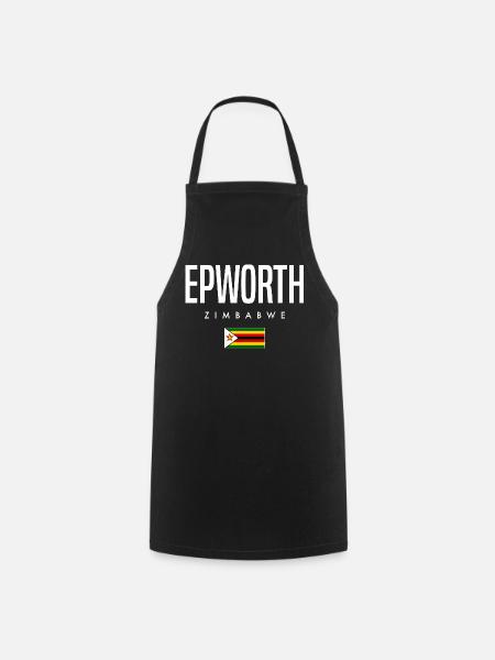 Epworth Simbabwe - Kochschürze - Schwarz