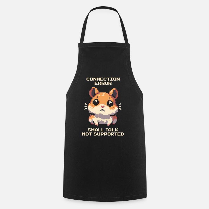 Erreur de connexion : Smalltalk impossible | Intro - Tablier de cuisine - noir