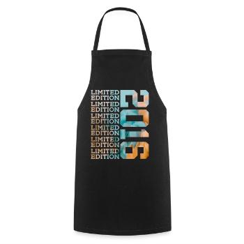 ÉDITION LIMITÉE 2016 10 ANS 10E ANNIVERSAIRE - Tablier de cuisine - noir - Devant - AI Model Male 185 dark (185cm)