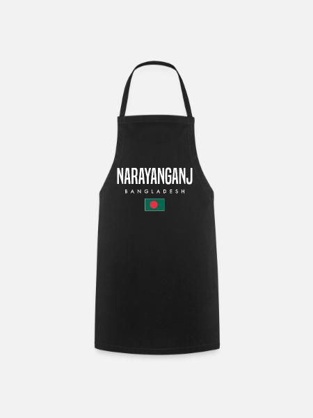 Narayanganj Bangladesch - Kochschürze - Schwarz