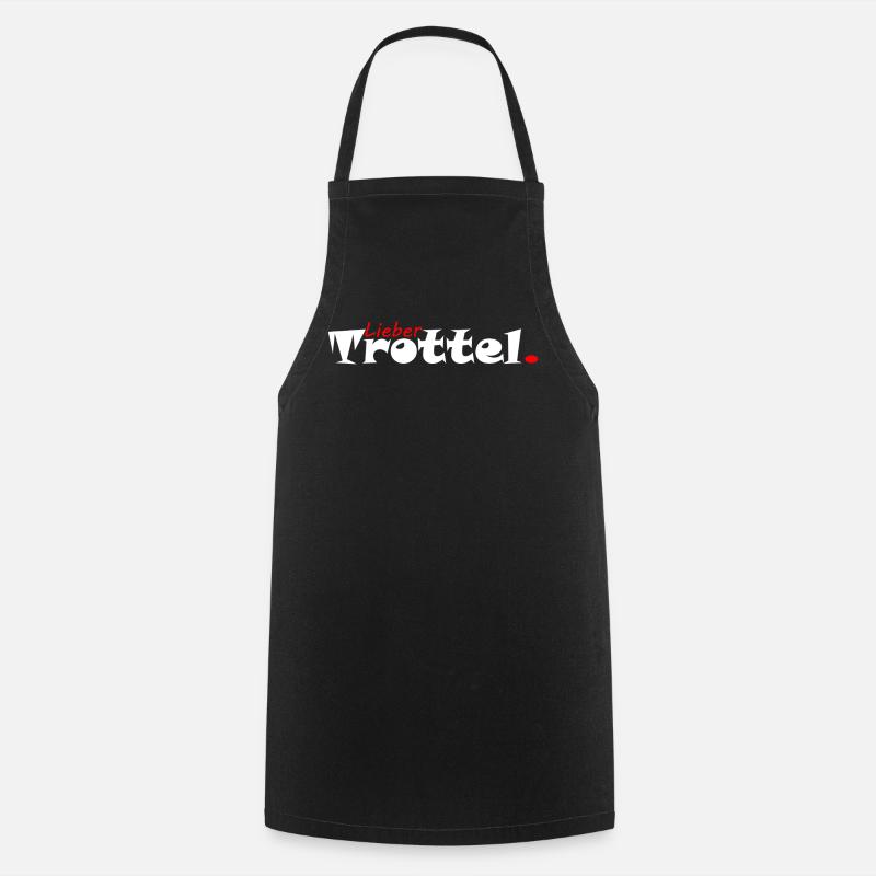 Cher idiot maladroit - Tablier de cuisine - noir