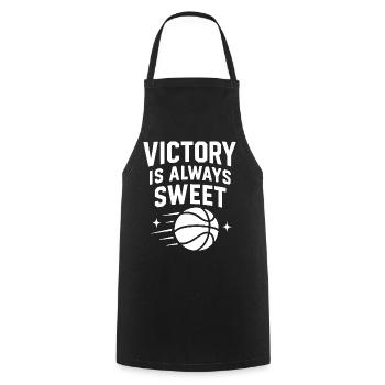 Streben nach dem Basketballsieg - Kochschürze - Schwarz - Vorne - AI Model Male 185 dark (185cm)