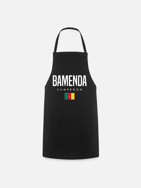 Bamenda Kamerun Kameruner - Kochschürze - Schwarz