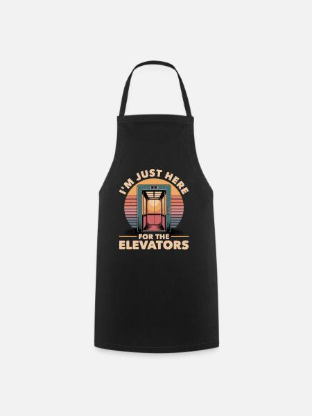 Elevator toddler & kids - Kochschürze - Schwarz