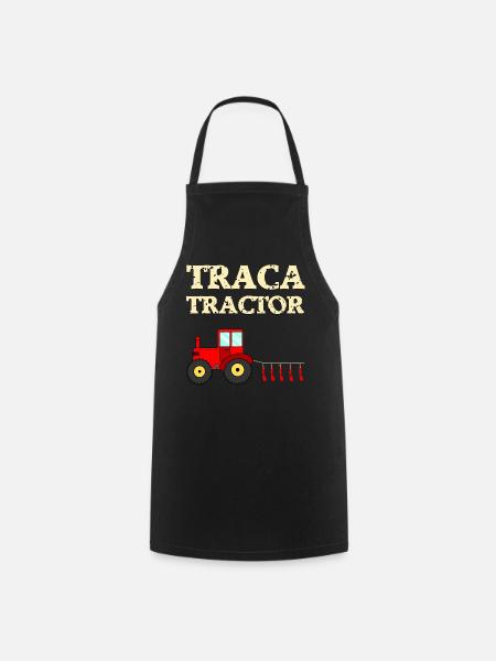 Traca Tractor - Kochschürze - Schwarz