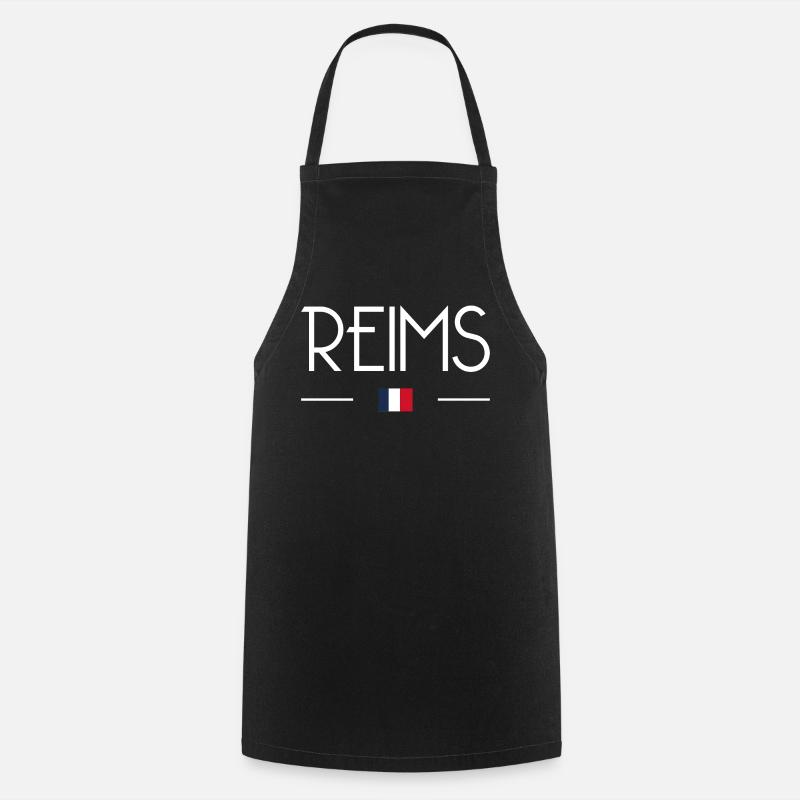 Reims - Tablier de cuisine - noir
