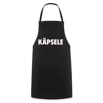 Käplsele - Cooking Apron - black - Front - AI Model Male 185 dark (185cm)