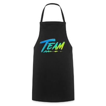 Squadra - Grembiule da cucina - nero - Fronte - AI Model Male 185 dark (185cm)
