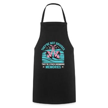 Synchronschwimmen Kunstschwimmen Wassersport - Kochschürze - Schwarz - Vorne - AI Model Male 185 dark (185cm)