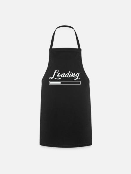 Loading - Kochschürze - Schwarz