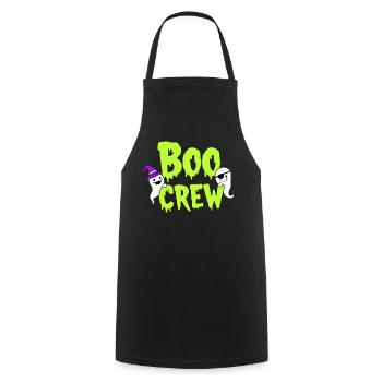 Boo Crew Halloween Ghost Friends - Tablier de cuisine - noir - Devant - AI Model Male 185 dark (185cm)