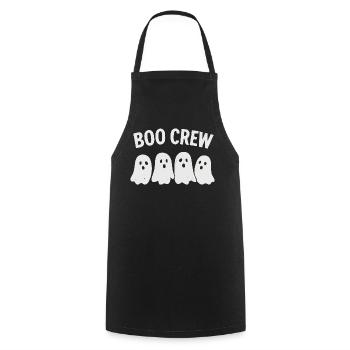 Halloween Boo Crew Geister Shirt Lustig - Kochschürze - Schwarz - Vorne - AI Model Male 185 dark (185cm)