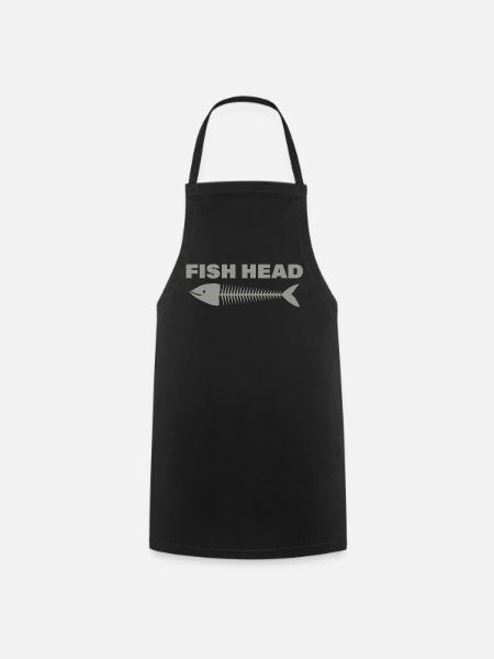 FISH HEAD - Kochschürze - Schwarz