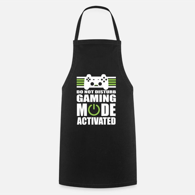 Gaming Mode Do Not Disturb - Cooking Apron - black
