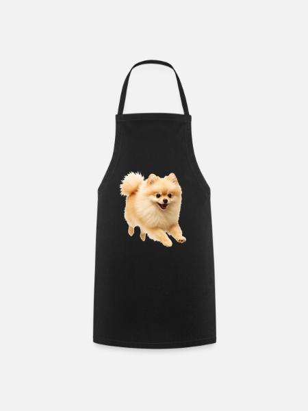Spitz nain - Tablier de cuisine - noir