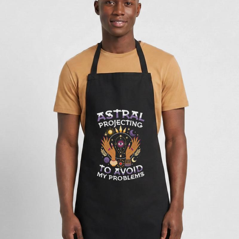 Astral Projecting To Avoid My Problems Esotericism Cooking Apron