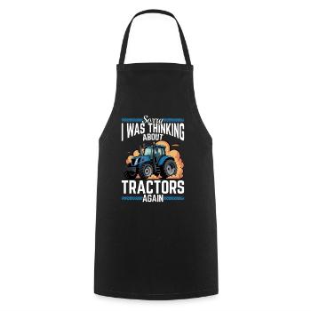Tracteur Enfants Ferme Mode de vie - Tablier de cuisine - noir - Devant - AI Model Male 185 dark (185cm)