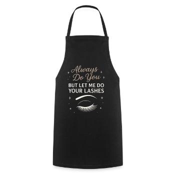 La vie est meilleure avec un oiseau - Tablier de cuisine - noir - Devant - AI Model Male 185 dark (185cm)