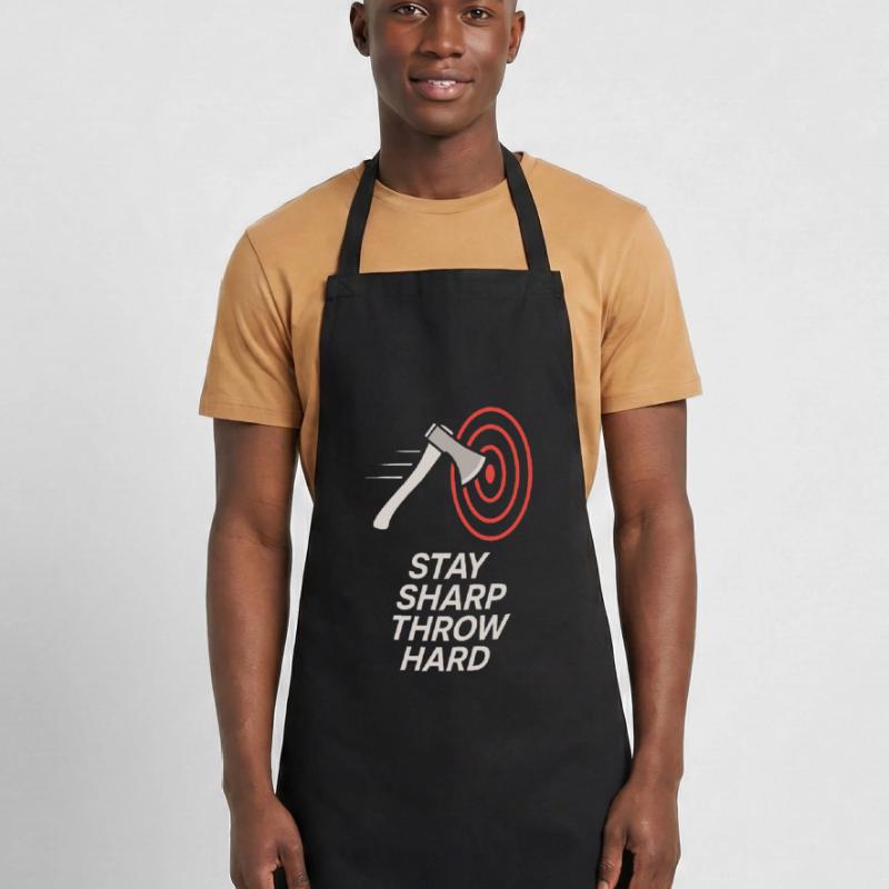 Funny Axe Throwing Meme Axe Me All Sharp Cooking Apron
