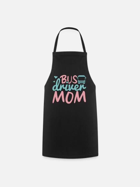 Busfahrer Mama - Kochschürze - Schwarz