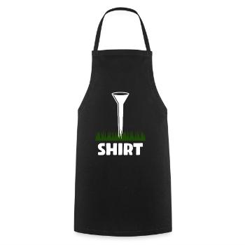 Golfer Golf Golfing - Cooking Apron - black - Front - AI Model Male 185 dark (185cm)