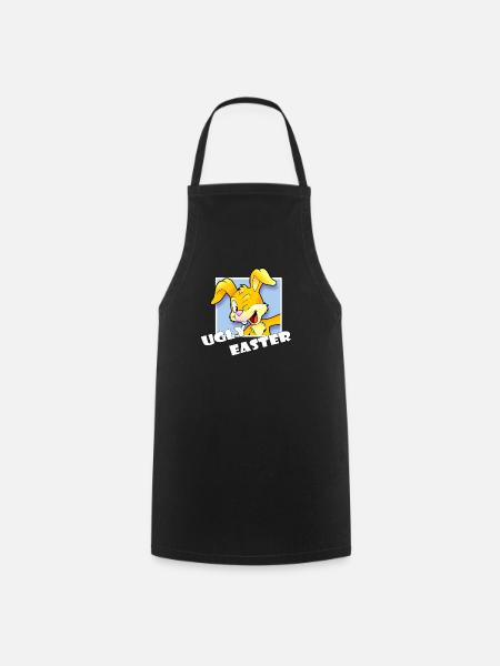 UGLY EASTER - Kochschürze - Schwarz