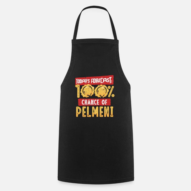 Pelmeni Pelmenis - Kochschürze - Schwarz