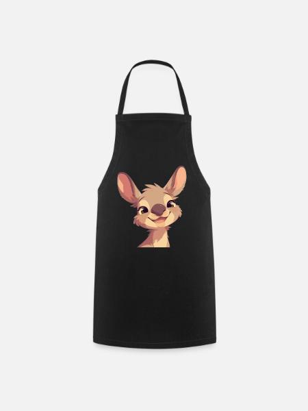 Wallabys Wallaby - Kochschürze - Schwarz